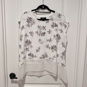 Karen Kane white blouse